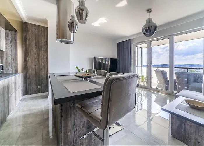 דירה Apartmate- View Comfy By The Sea & Free Gym *